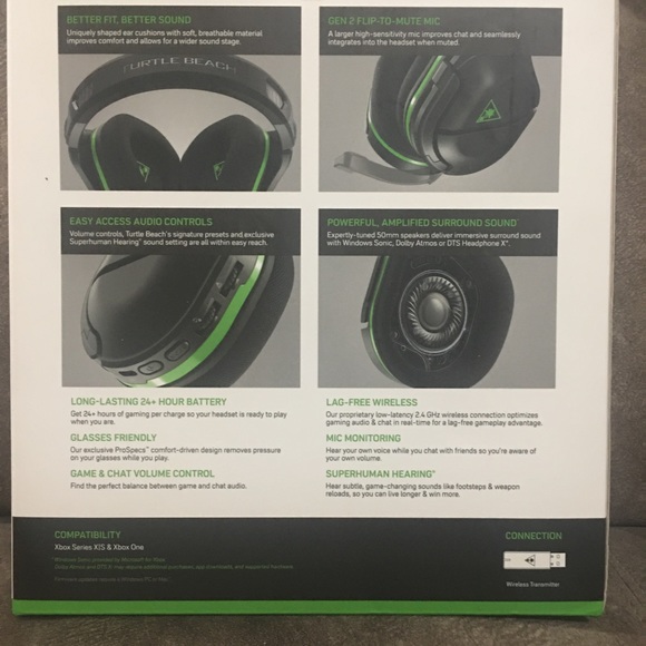 Turtle beach wireless gaming headphones brand new never opened . - Picture 2 of 2